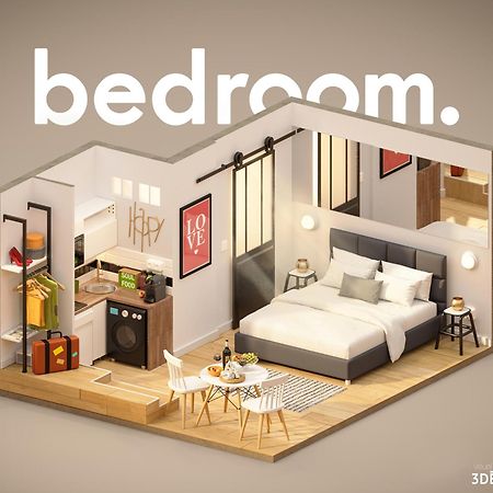 Studio Terrasse Privee 5 Min To Eiffel Tower باريس المظهر الخارجي الصورة