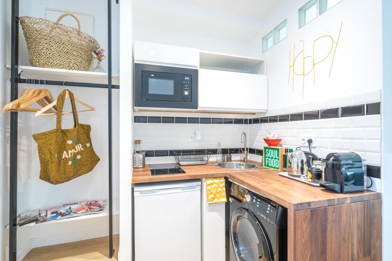 Studio Terrasse Privee 5 Min To Eiffel Tower باريس المظهر الخارجي الصورة