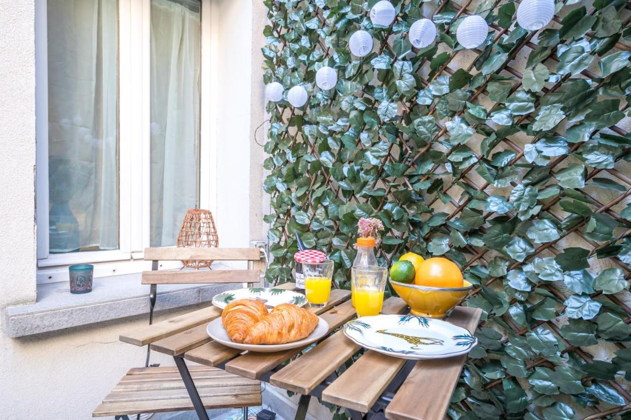 Studio Terrasse Privee 5 Min To Eiffel Tower باريس المظهر الخارجي الصورة