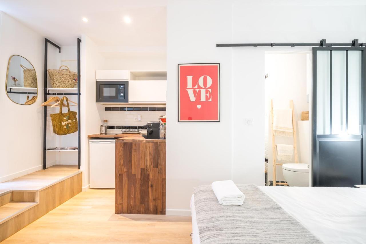 Studio Terrasse Privee 5 Min To Eiffel Tower باريس المظهر الخارجي الصورة
